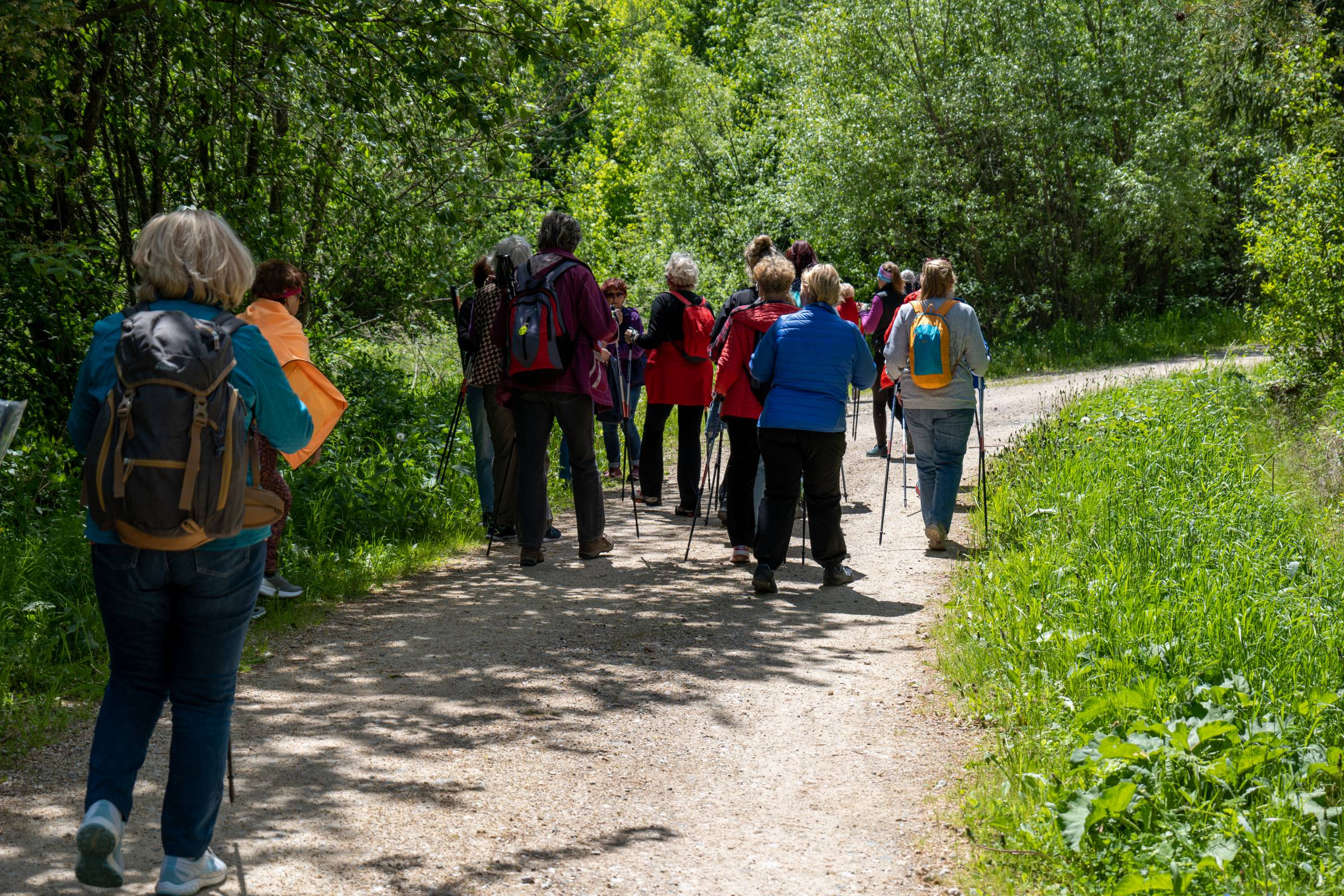 Seniorský šport v podobe Nordic Walkingu